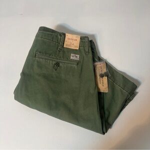 Ralph Lauren Mens Shorts Olive Green Chino 32” Waist NWT